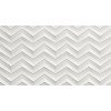 Плитка 600080000407 3D White Chevron Glitter Matt/3Д Вайт Шеврон Глиттер Матт 30.5x56