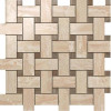 Мозаика 600110000070 S.M. Woodstone Champagne Twist Mosaic 30.5x30.5