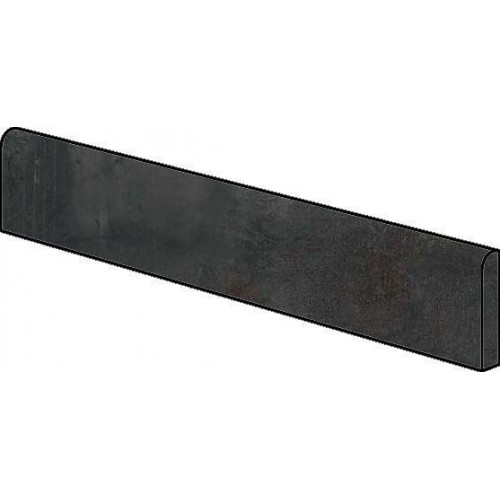 Керамогранит 610130000332 Heat Steel Battiscopa 7,2x60